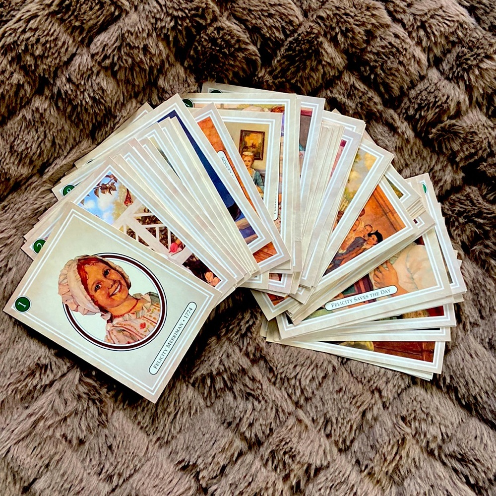 59 Collectible Felicity American Girl Trading Cards